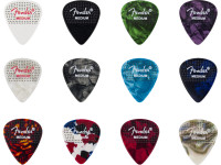 Fender 351 Dotted Celluloid 12Pk Med Fender 351 Dotted Celluloid 12Pk Med